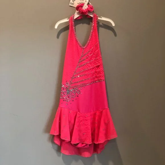 red dress sale Ashton RED Dress LUNAR BROCADE RED / M